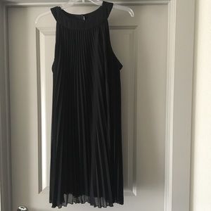 Lane Bryant pleated swing dress.